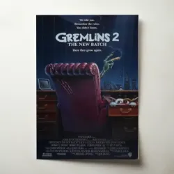Gremlins 2: The New Batch (1990) Fine Art Movie Poster