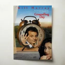 Groundhog Day (1993) Fine Art Movie Poster