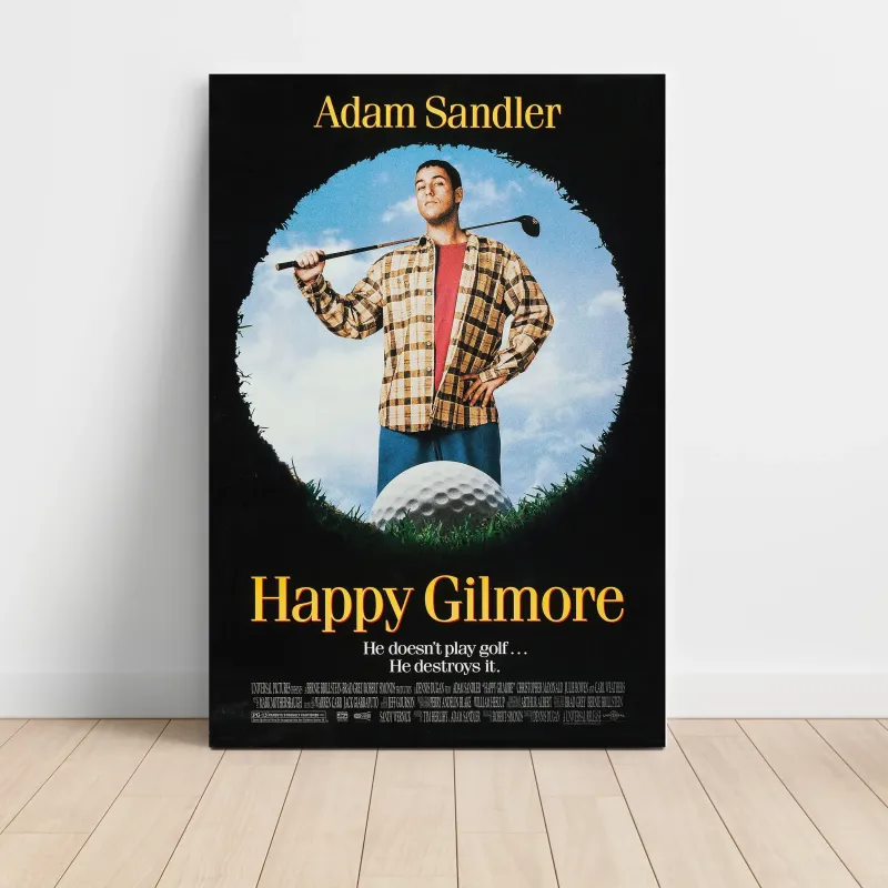 Happy Gilmore (1996) Fine Art Movie Poster