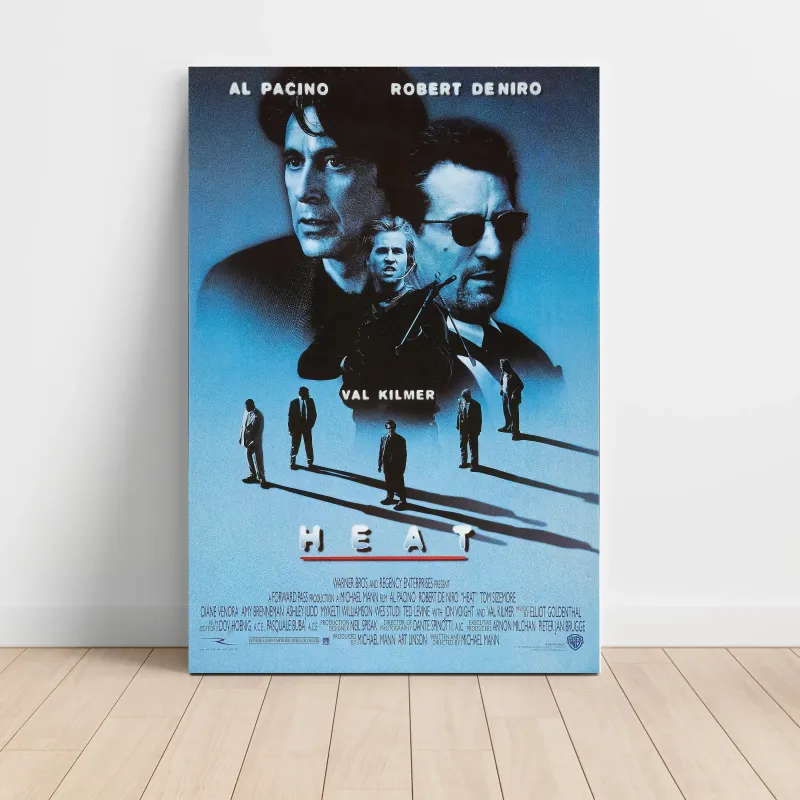Heat (1995) Fine Art Movie Poster