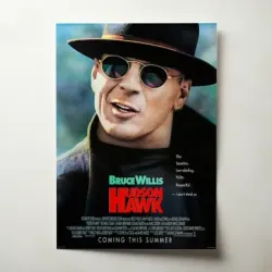 Hudson Hawk (1991) Fine Art Movie Poster