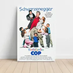Kindergarten Cop (1990) Fine Art Movie Poster