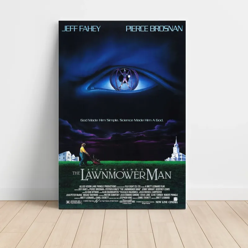 The Lawnmower Man (1992) Fine Art Movie Poster