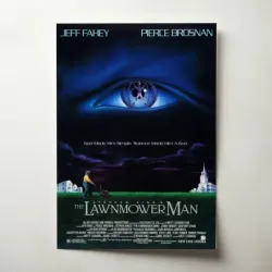 The Lawnmower Man (1992) Fine Art Movie Poster