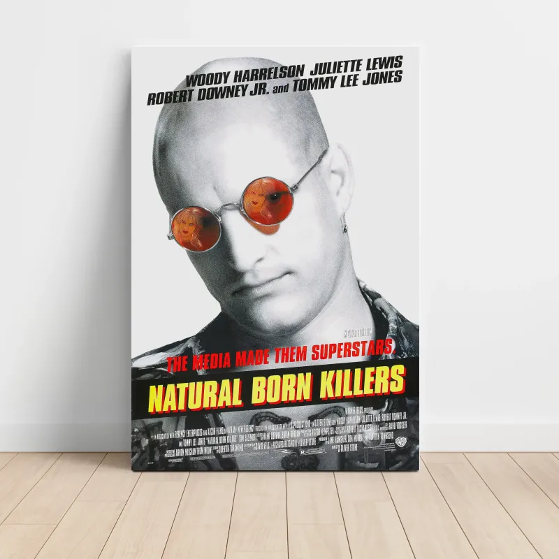 Natural Born Killers (1994) Fine Art Movie Poster