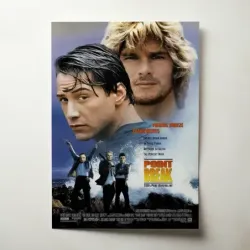 Point Break (1991) Fine Art Movie Poster