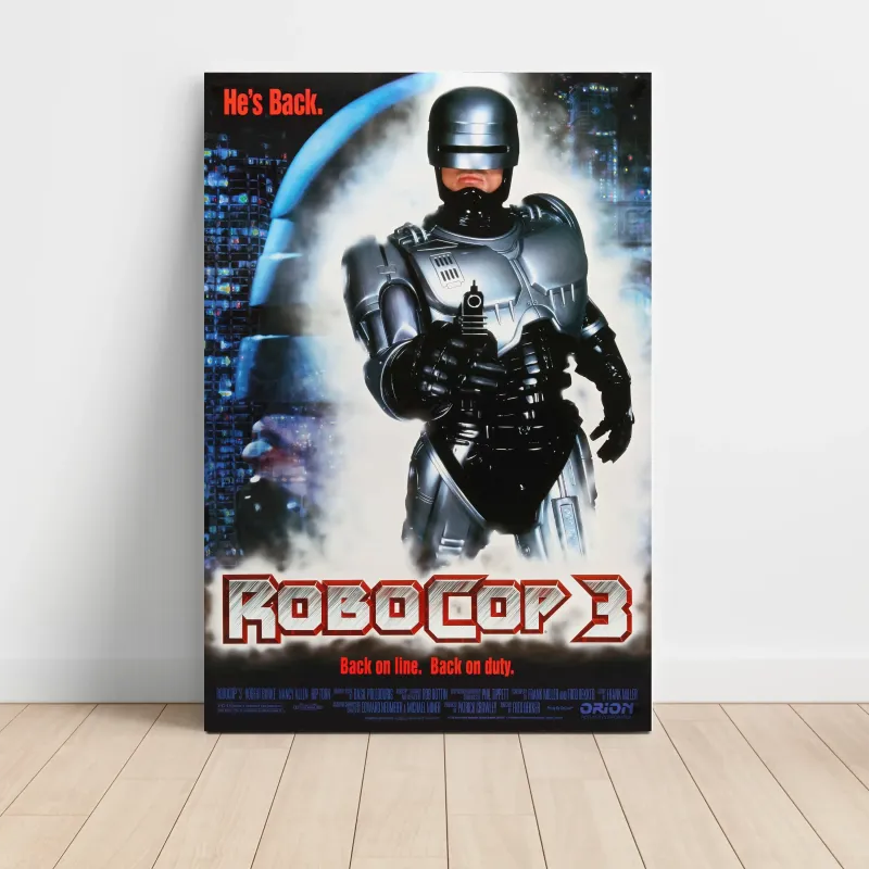 RoboCop 3 (1993) Fine Art Movie Poster