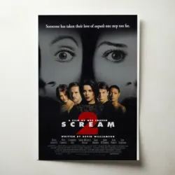 Scream 2 (1997) Fine Art Movie Poster