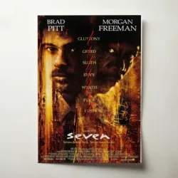 Se7en (1995) Fine Art Movie Poster