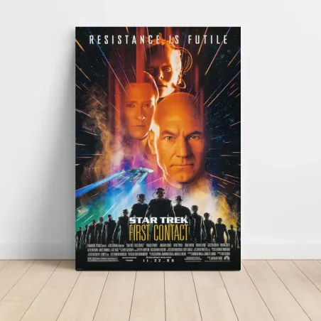 Star Trek: First Contact (1996) Fine Art Movie Poster