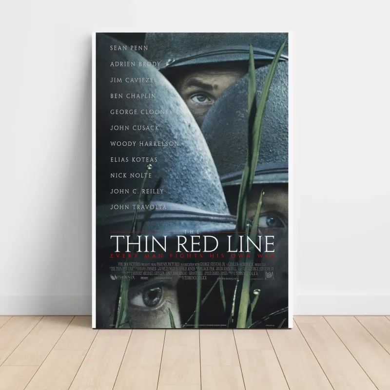 The Thin Red Line (1998) Fine Art Movie Poster