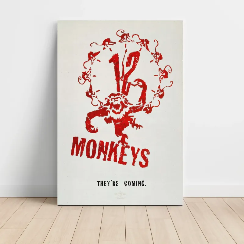 12 Monkeys (1995) Fine Art Movie Poster