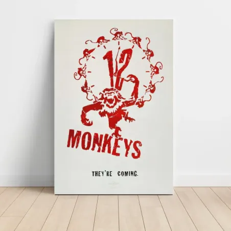 12 Monkeys (1995) Fine Art Movie Poster