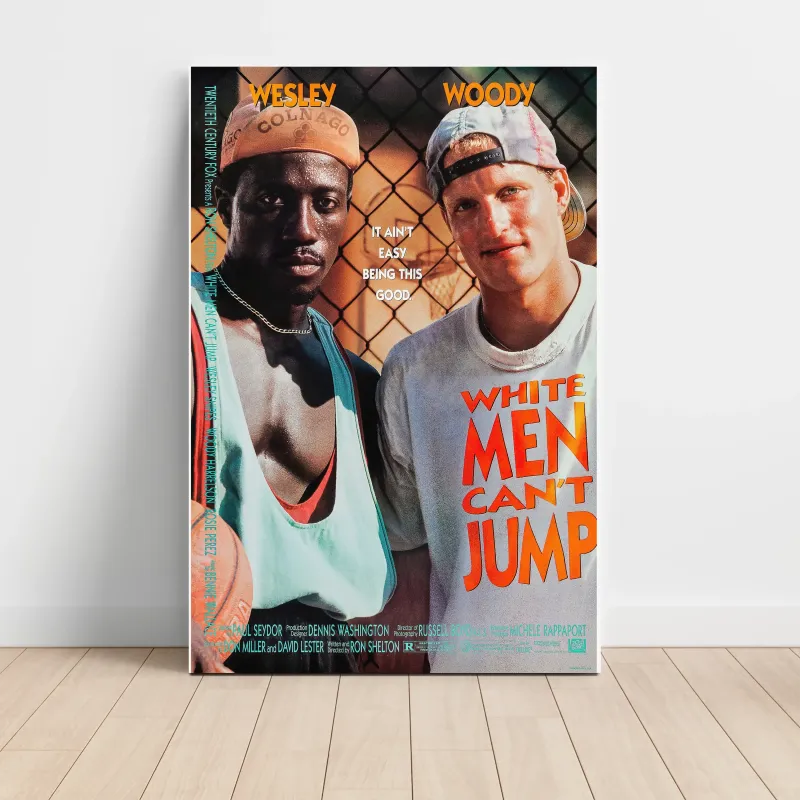 White Men Can't Jump (1992) Fine Art Movie Poster