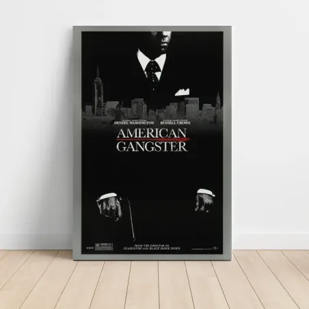American Gangster (2007) Fine Art Movie Poster
