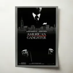 American Gangster (2007) Fine Art Movie Poster