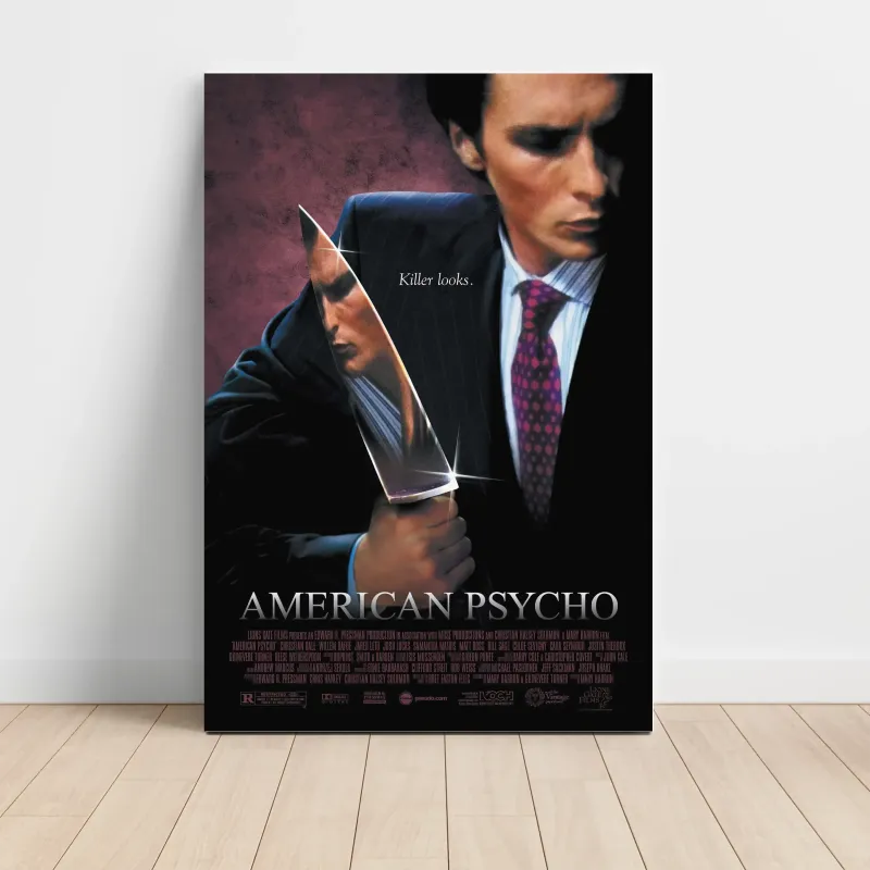 American Psycho (2000) Fine Art Movie Poster