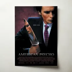 American Psycho (2000) Fine Art Movie Poster