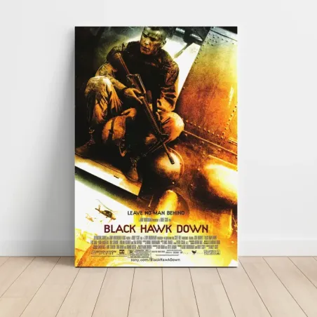 Black Hawk Down (2001) Fine Art Movie Poster