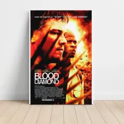 Blood Diamond (2006) Fine Art Movie Poster