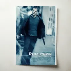The Bourne Ultimatum (2007) Fine Art Movie Poster