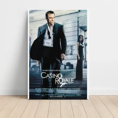 Casino Royale (2006) Fine Art Movie Poster (Design 2)