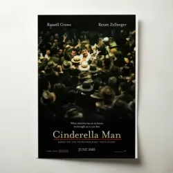 Cinderella Man (2005) Fine Art Movie Poster