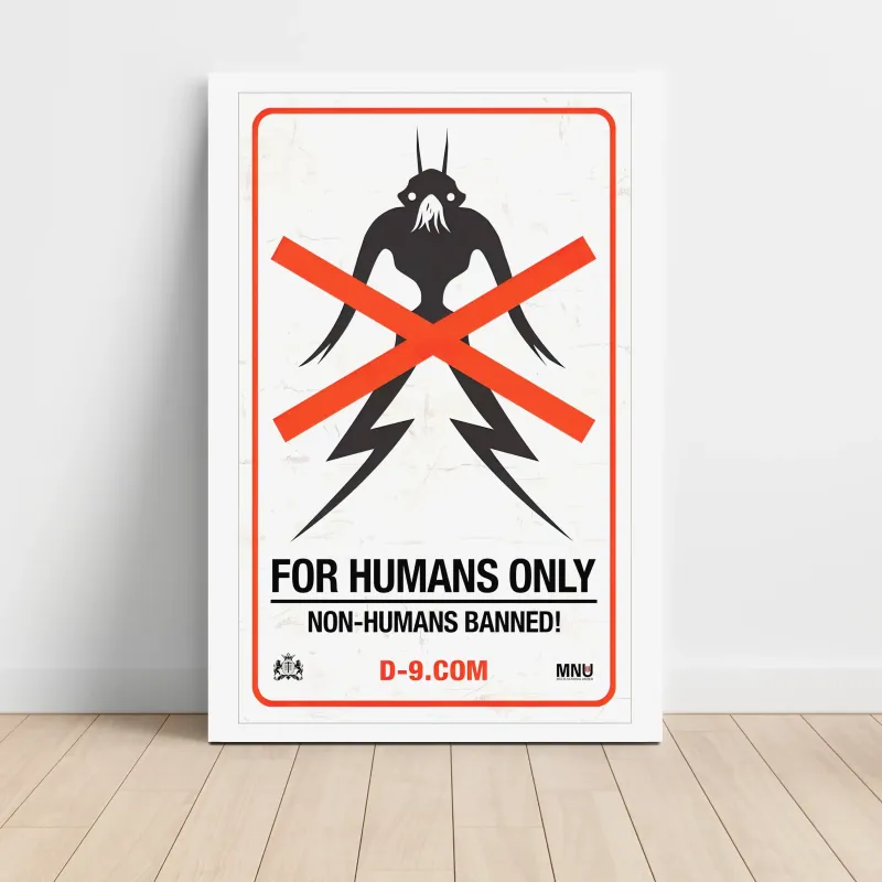 District 9 (2009) Fine Art Movie Poster
