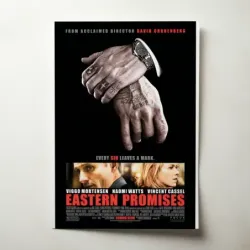 Eastern Promises (2007) Fine Art Movie Poster