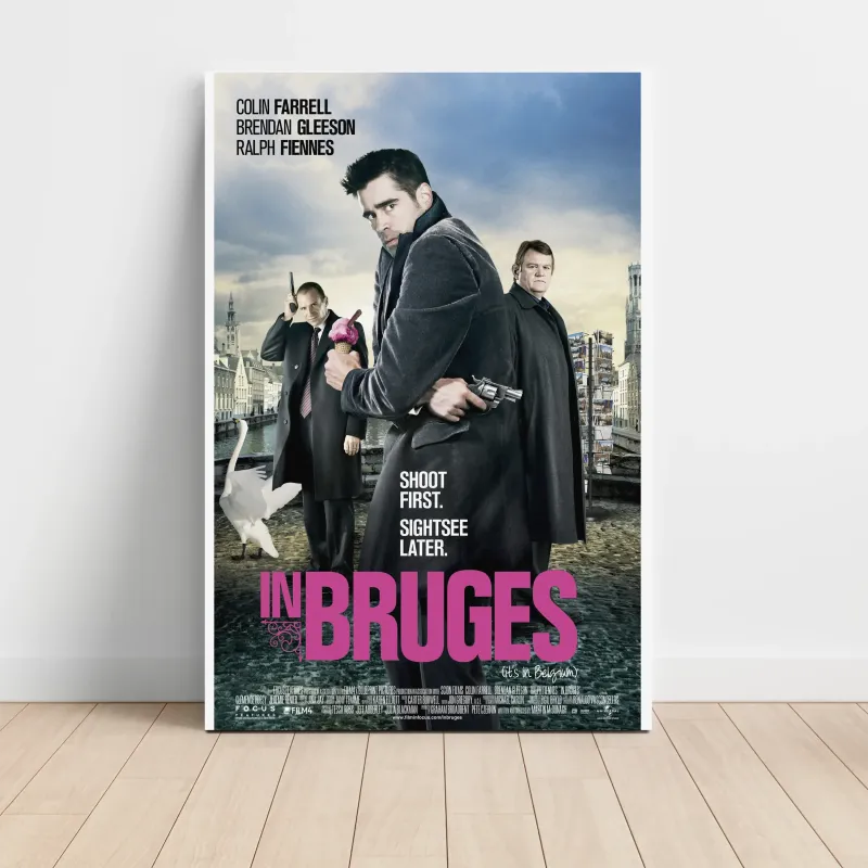 In Bruges (2008) Fine Art Movie Poster