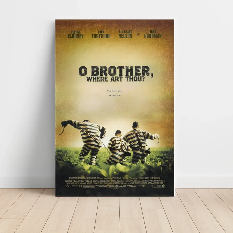 O Brother, Where Art Thou? (2000) Fine Art Movie Poster