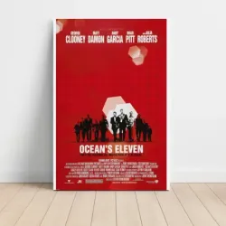 Ocean's Eleven (2001) Fine Art Movie Poster