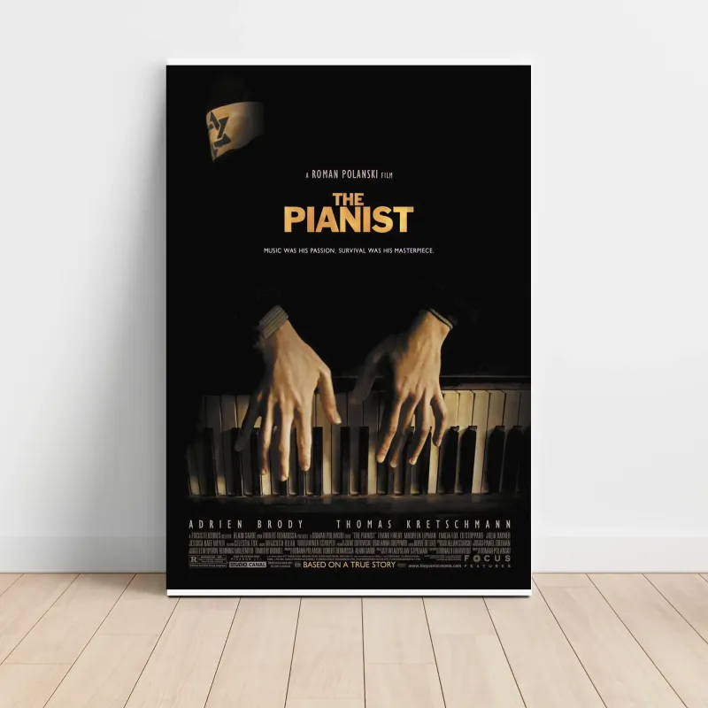 The Pianist (2002) Fine Art Movie Poster