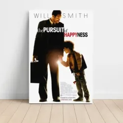 The Pursuit of Happyness (2006) Fine Art Movie Poster