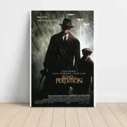 Road to Perdition (2002) Fine Art Movie Poster