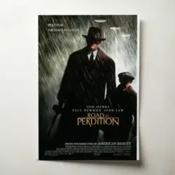 Road to Perdition (2002) Fine Art Movie Poster