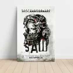 Saw (2004) Fine Art Movie Poster