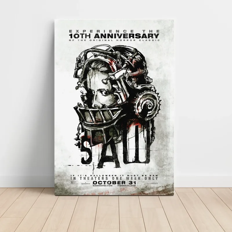 Saw (2004) Fine Art Movie Poster