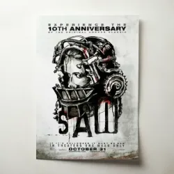 Saw (2004) Fine Art Movie Poster