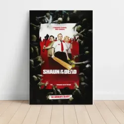 Shaun of the Dead (2004) Fine Art Movie Poster