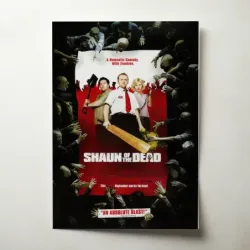 Shaun of the Dead (2004) Fine Art Movie Poster