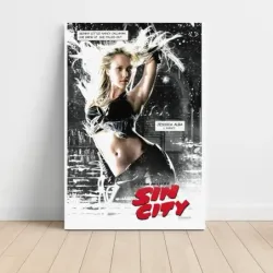 Sin City (2005) Fine Art Movie Poster (Design 2)