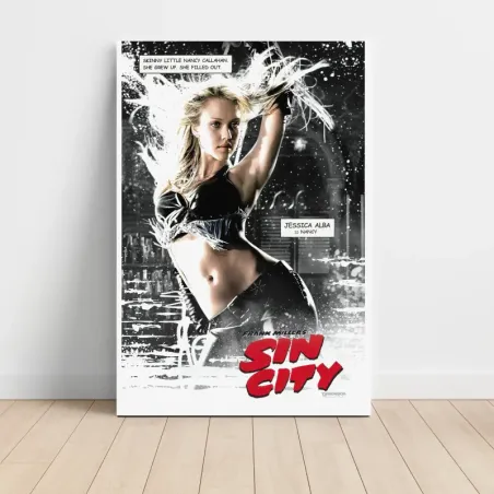 Sin City (2005) Fine Art Movie Poster (Design 2)