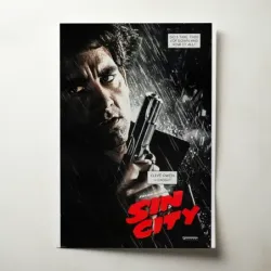 Sin City (2005) Fine Art Movie Poster (Design 3)