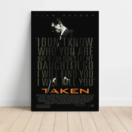 Taken (2008) Fine Art Movie Poster