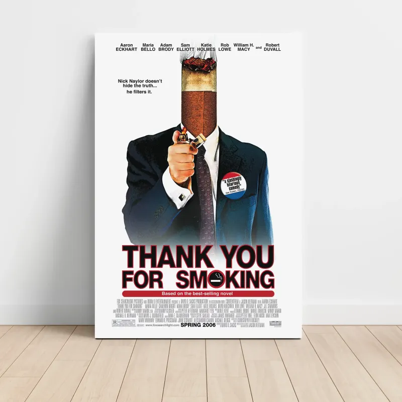 Thank You for Smoking (2005) Fine Art Movie Poster