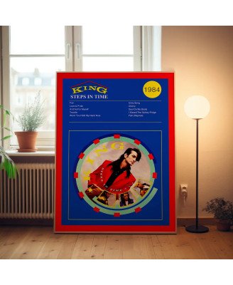 King – Steps In Time Fine Art Album Poster