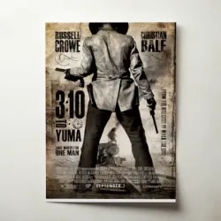 3:10 to Yuma (2007) Fine Art Movie Poster