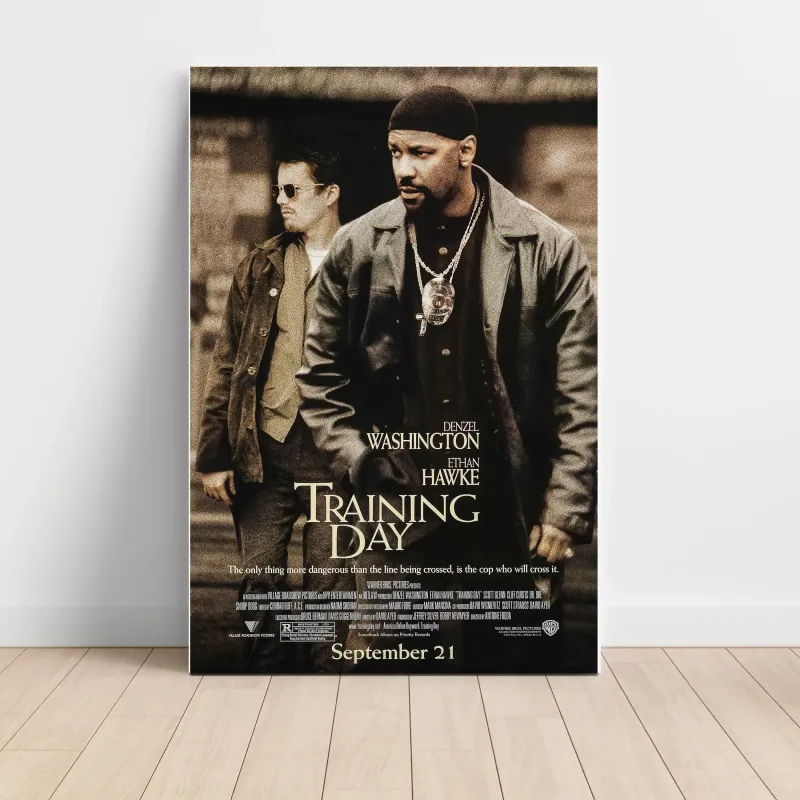Training Day (2001) Fine Art Movie Poster