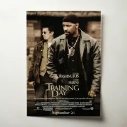 Training Day (2001) Fine Art Movie Poster